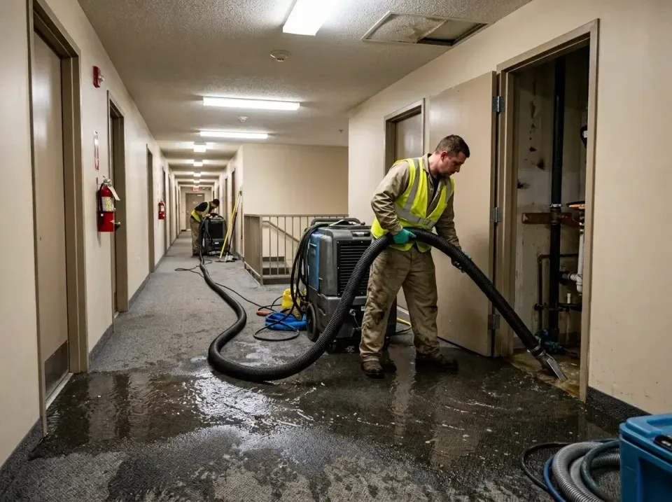 multi-unit-apartment-hallway-f-005 — frequently asked questions, Emergency Burst Pipe Water Extraction & Removal in Wilmer,…